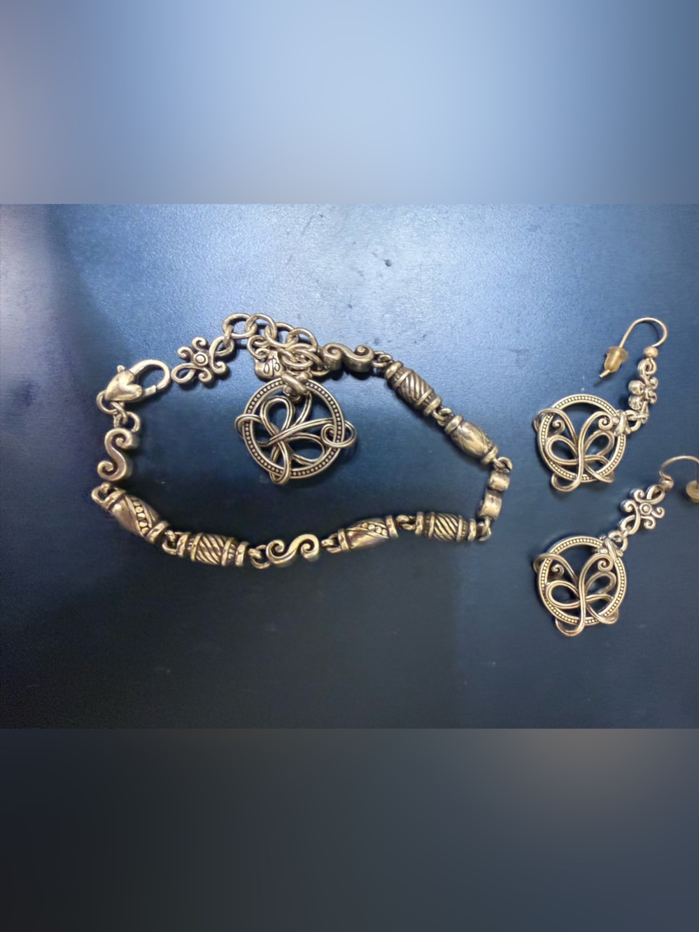 Brighton Matching Bracelet & Earrings Set